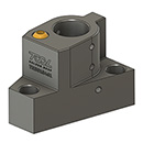 BMT BOLT PATTERN 60x80 BORING BAR HOLDER ID=( 1)" CINCINATTI HAWK-150